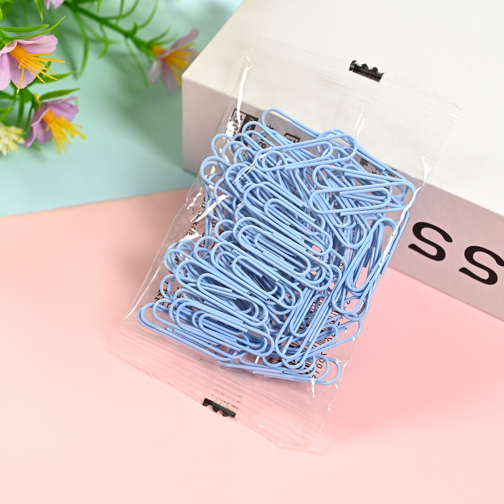 Jual Paper clip metalik/clip metalik/jepitan kertas/klip kertas/klip ...