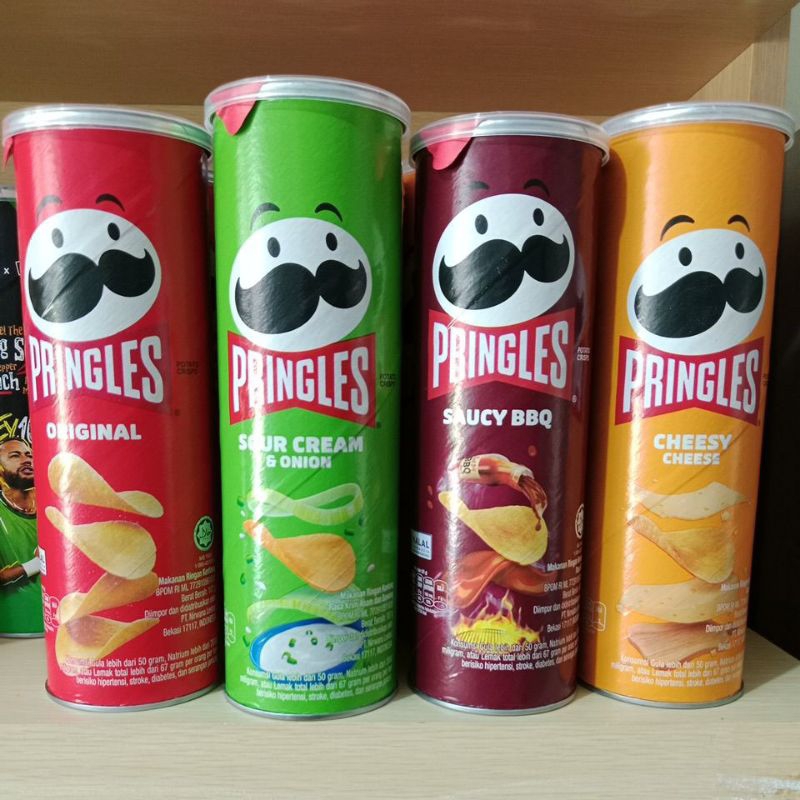 Jual Pringles Potato Crisps 107g | Shopee Indonesia