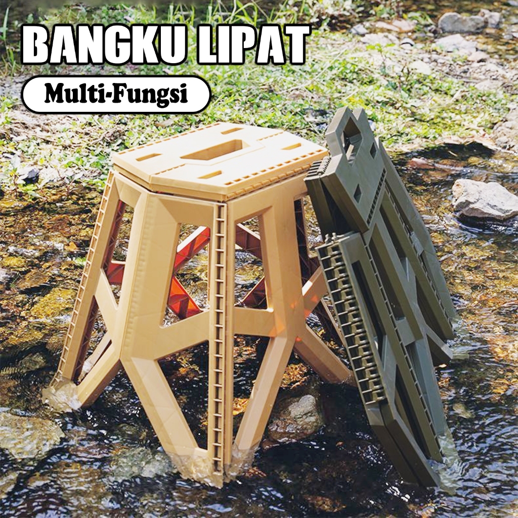 Jual Kursi Lipat Serbaguna Plastik/Kursi Lipat Portable/Kursi Lipat ...