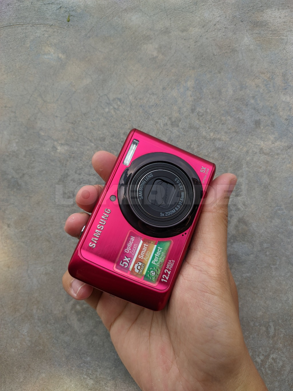 Jual Kamera digital camdig Samsung PL55 pocket second bekas kemdig red ...