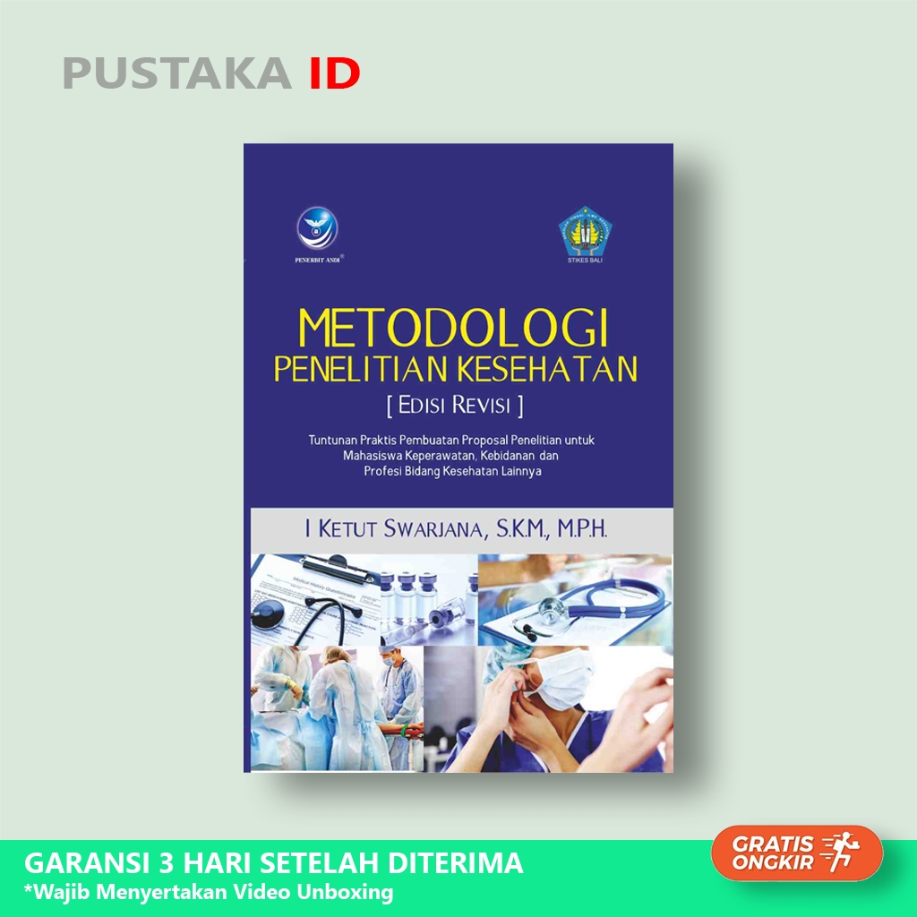 Jual Buku Metodologi Penelitian Kesehatan (Ed. Revisi) - Original ...