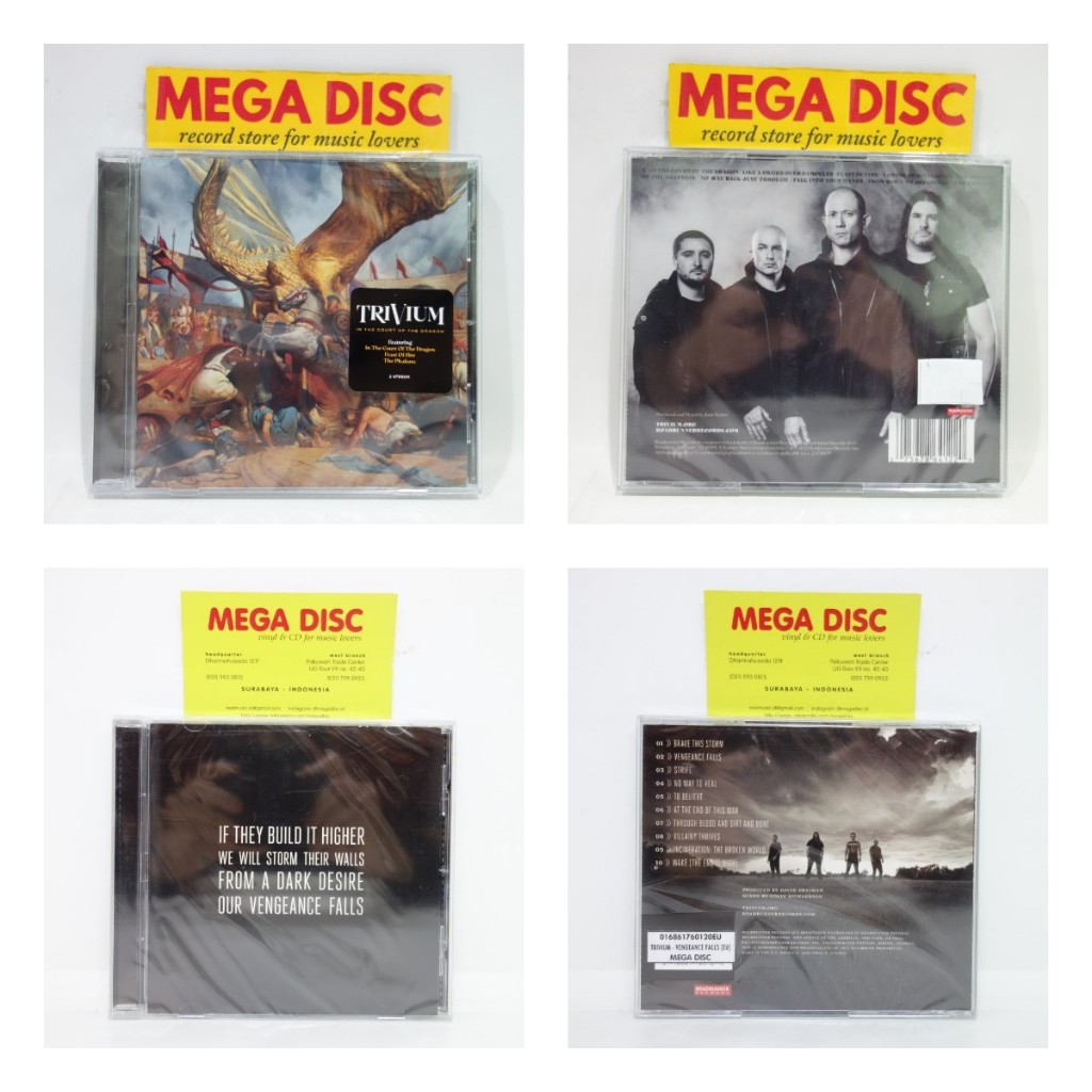 Jual CD Trivium Album Audio Music - Cek Varian / Barcode | Shopee Indonesia