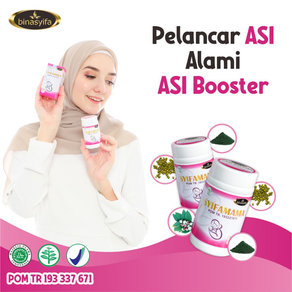 Jual OBAT PELANCAR ASI SUPLEMEN ASI BOOSTER PELANCAR ASI HERBAL ASI ...