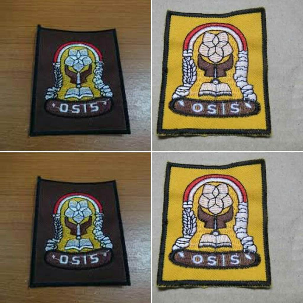 Jual Logo Osis Bordir Smp Sma Atribut Sekolah Bet Emblem Badge Shopee