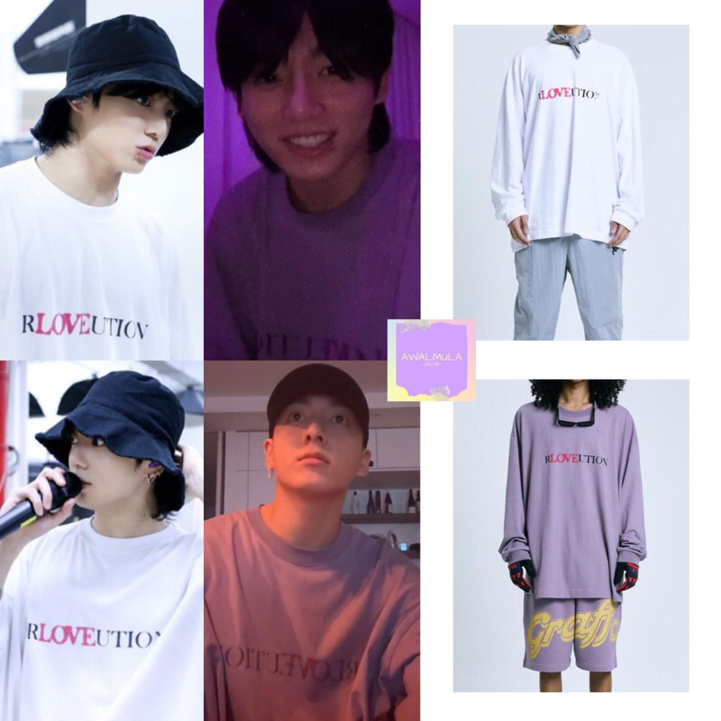 RLOVEUTION SHORT SLEEVE T-SHIRT (WHITE) - GRAFFITIONMIND