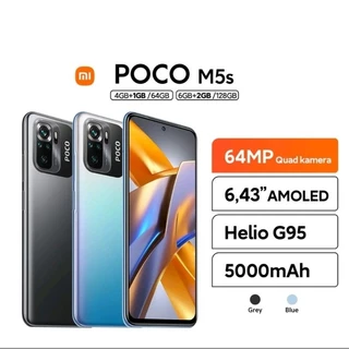新品未開封 シムフリースマホ POCO M5S 128GB シャオミ アンドロイド 