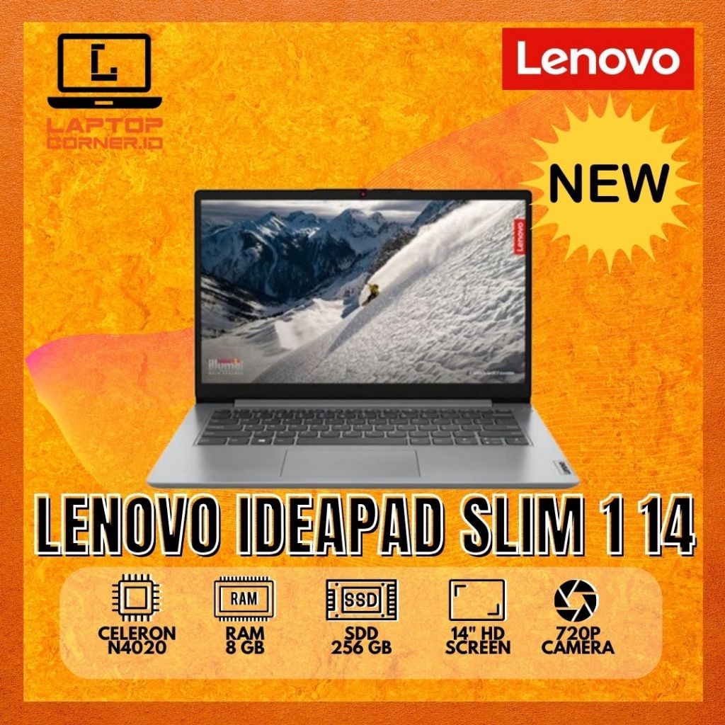 Jual Lenovo Ideapad Slim 1 14 Intel Celeron N4020 8gb 256gb 512gb Ssd Grey Shopee Indonesia