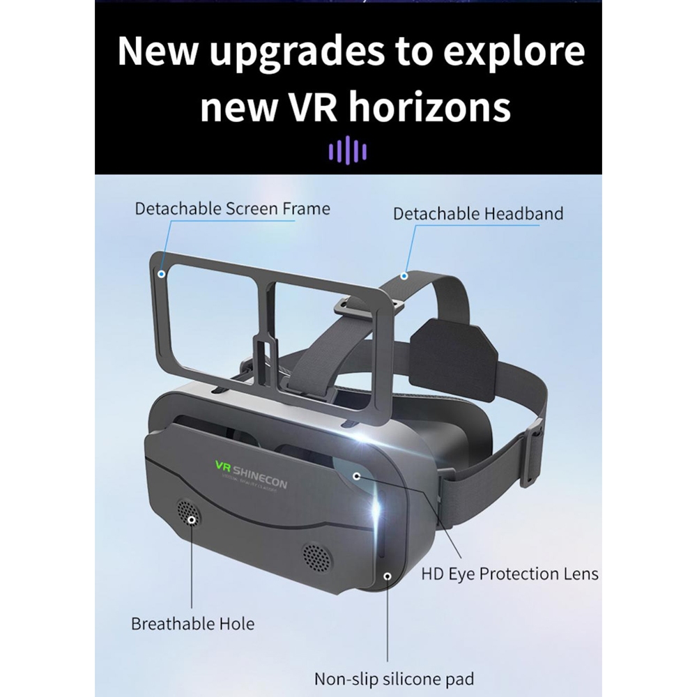 Jual Kacamata Virtual 3D Reality Layar Raksasa VR Box IMAX | Shopee ...