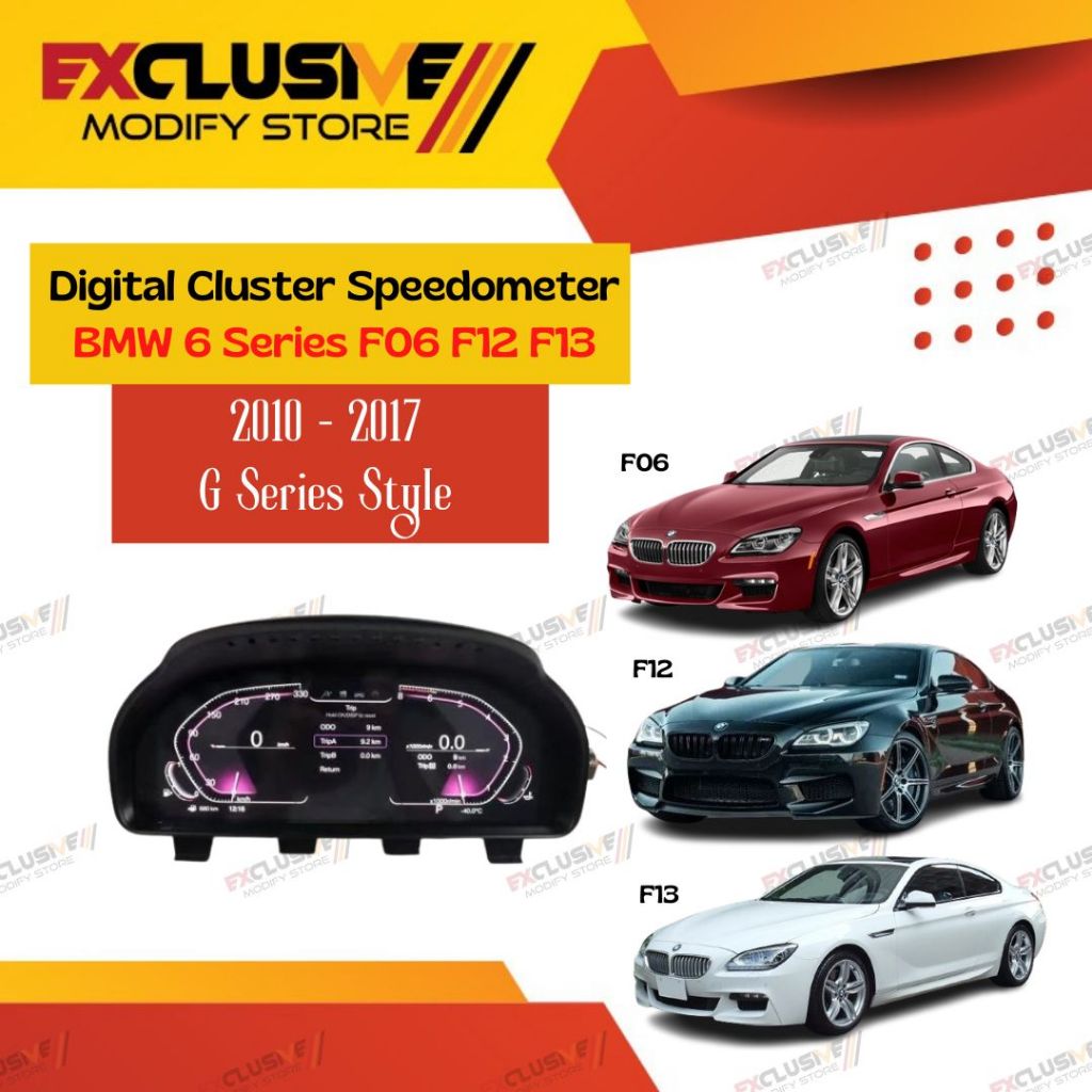 Jual DIGITAL CLUSTER SPEEDOMETER FOR BMW F06 F12 F13 (11-17) G SERIES ...