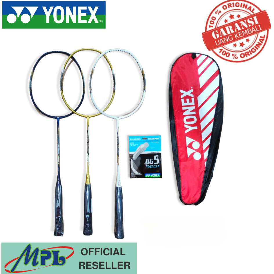 Jual RACKET BADMINTON YONEX ARC SABER 71 LIGHT RUDY HARTONO+GRIP+5 ...