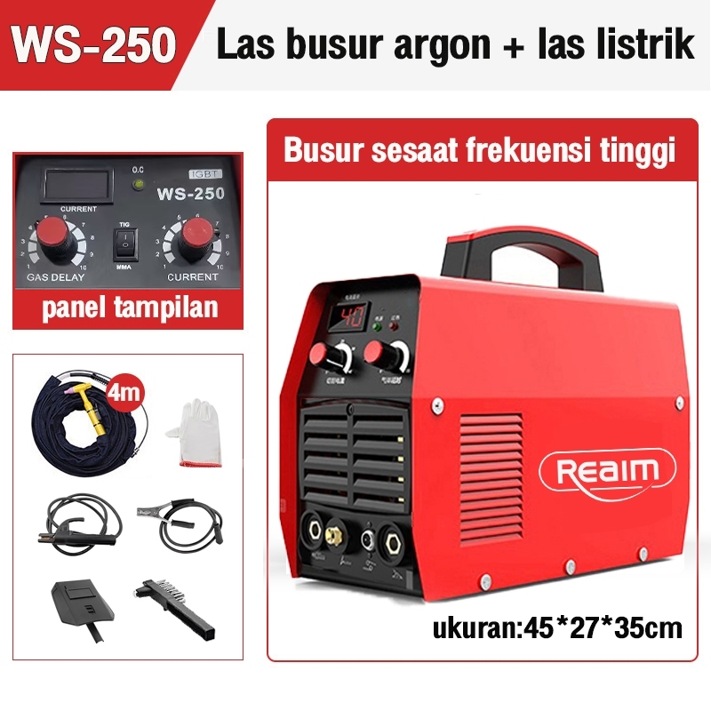 Jual Reaim Mesin Las Inverter Portable Genggam 120a 450 Watt Mesin Las