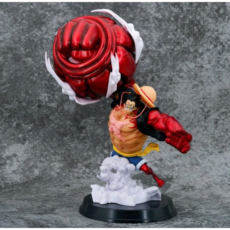 Jual Action Figure One Piece Monkey D Luffy Gear 4 Kong Gun | Shopee ...