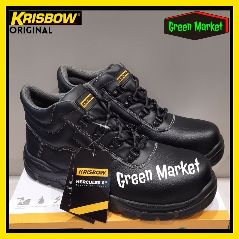 Jual Sepatu Safety Krisbow HERCULES 6 inch Safety Shoes Krisbow