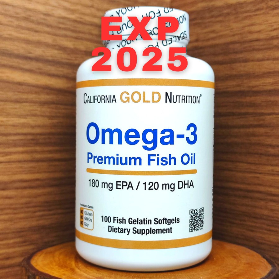 Jual California Gold Nutrition Omega 3 Premium Fish Oil 100 fish ...