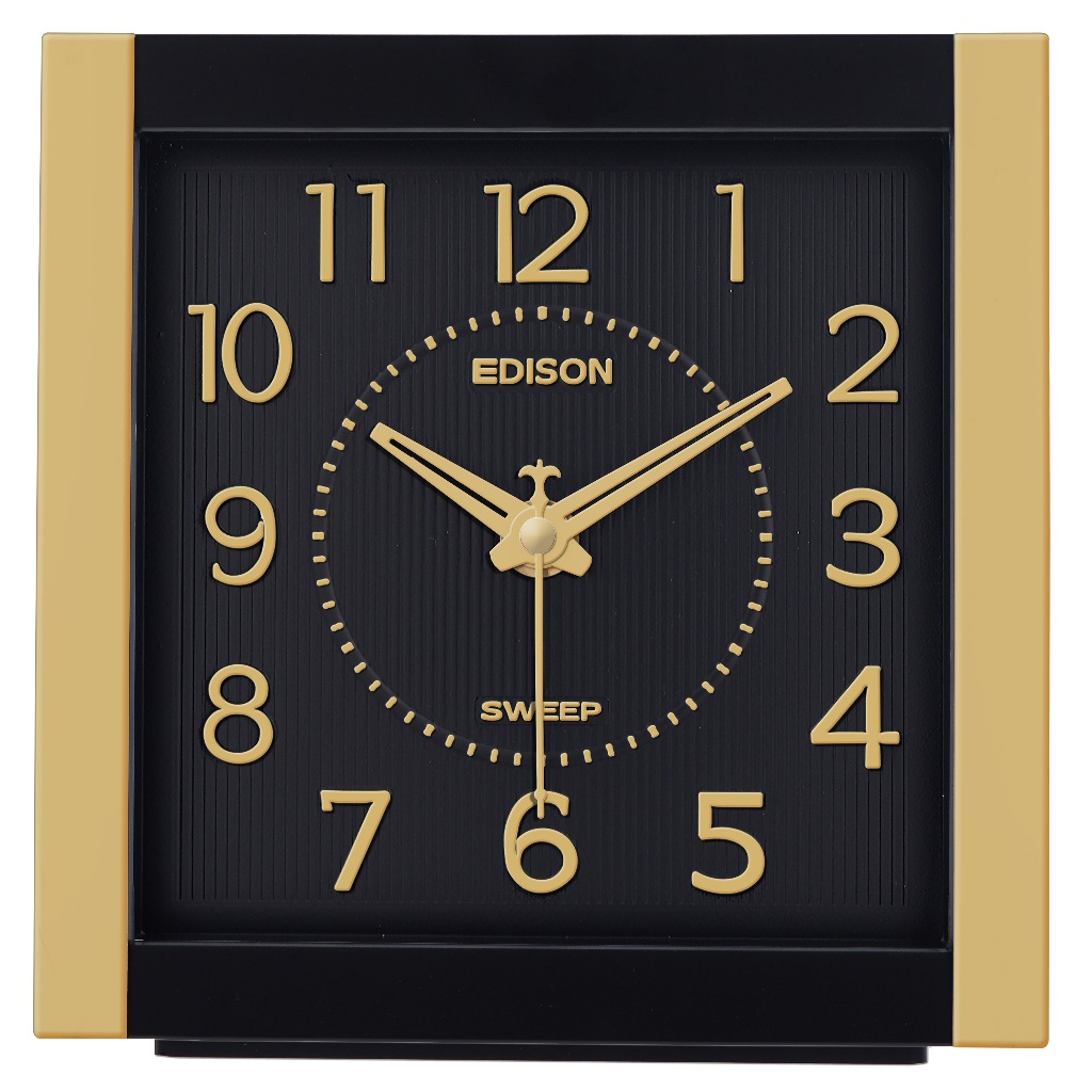 Jual Jam Dinding Jam Meja Edison Sweep ES 171 T39 Timbul Ukuran 17cm x ...