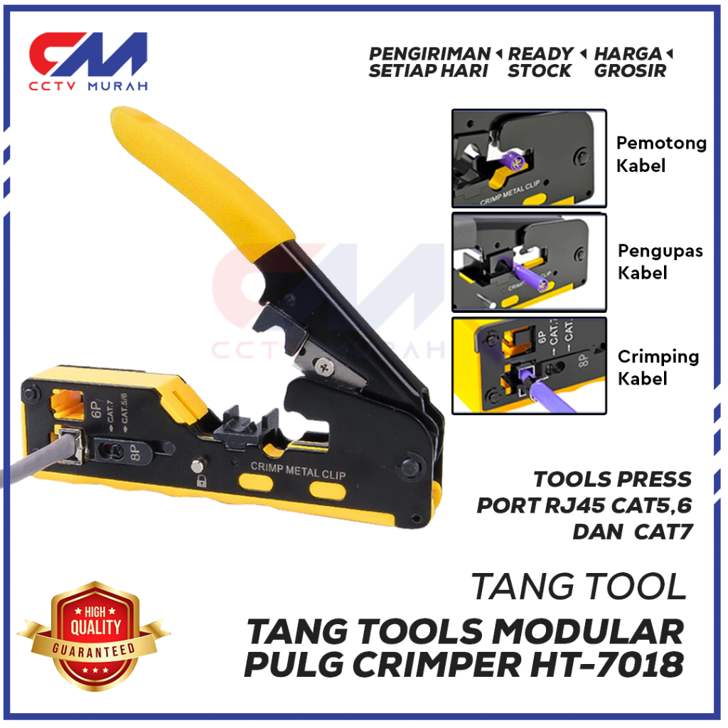 Jual Tang Crimping RJ45 anti gagal | Shopee Indonesia