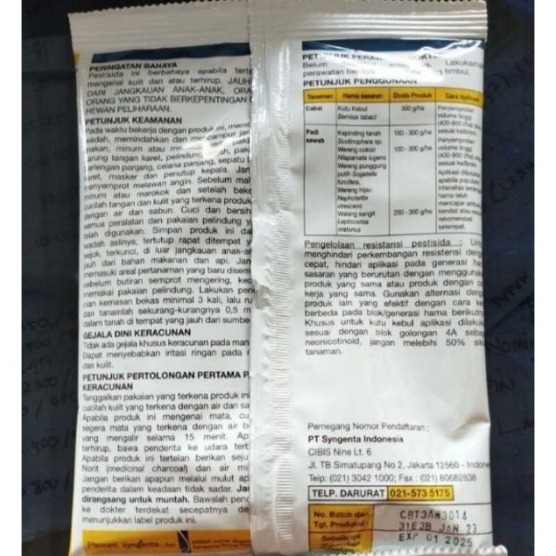 Jual Insektisida PLENUM 50 WG - 100 gram | Shopee Indonesia