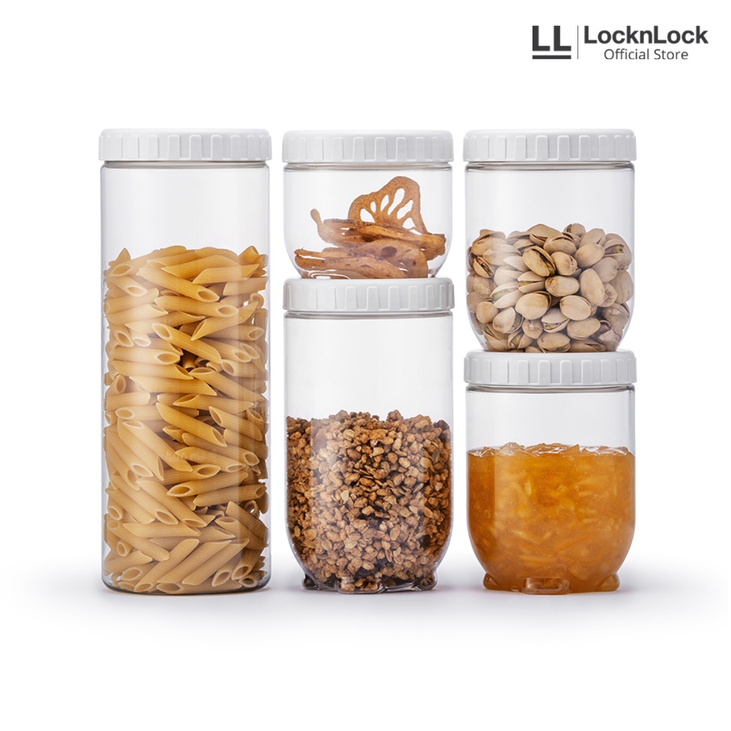 Jual LocknLock Interlock Toples Makanan 180ml - INL305W | Shopee Indonesia