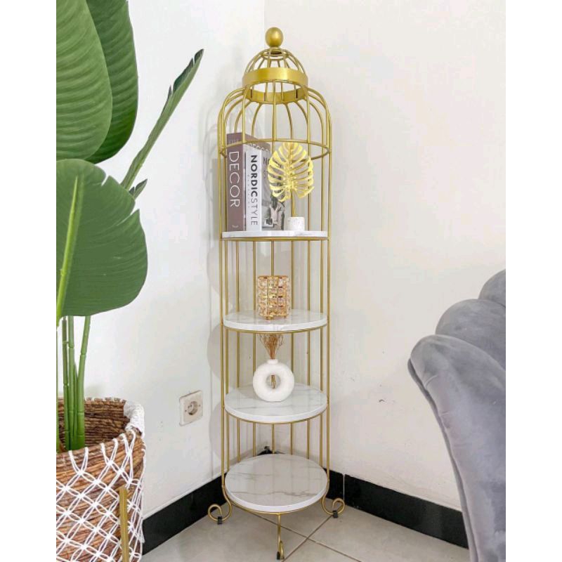 Jual RAK SANGKAR BURUNG RAK SUSUN RAK SHABBY RAK BESI DEKORASI SHOWCASE ...