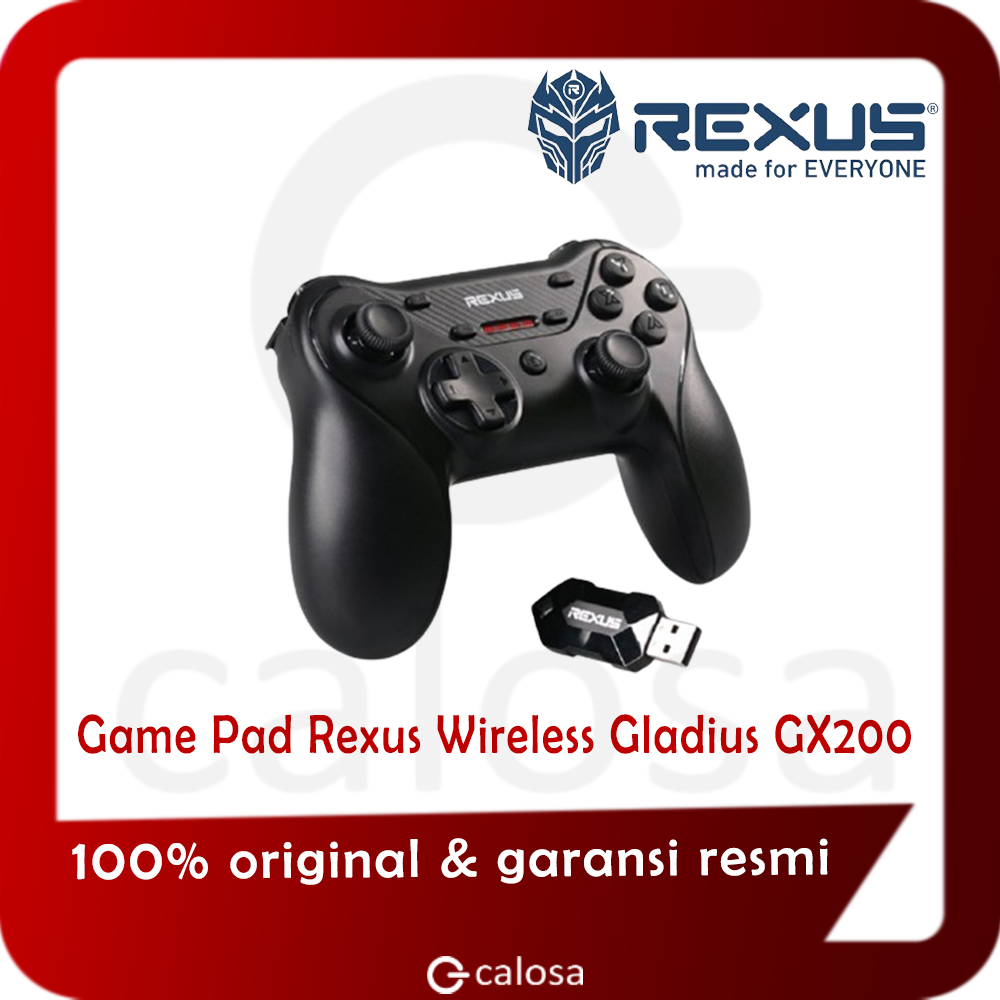 Jual Rexus Pro Gaming Wireless Gamepad Gladius Gx Original