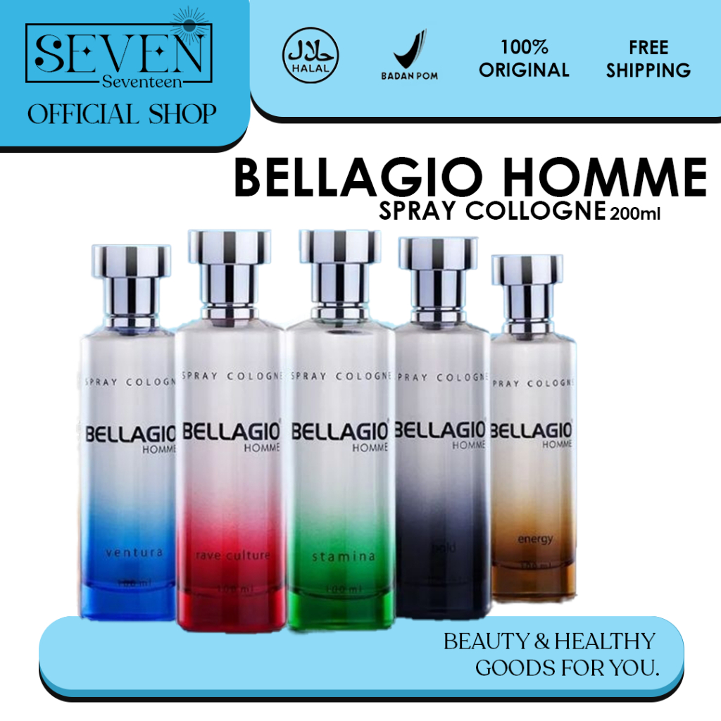 Jual BELLAGIO SPRAY COLOGNE 100 ML | Shopee Indonesia