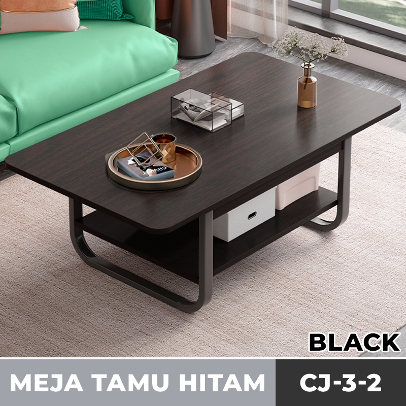 Jual World Home Meja Ruang Tamu 2 Tingkat Meja Cofee Meja Aesthetic