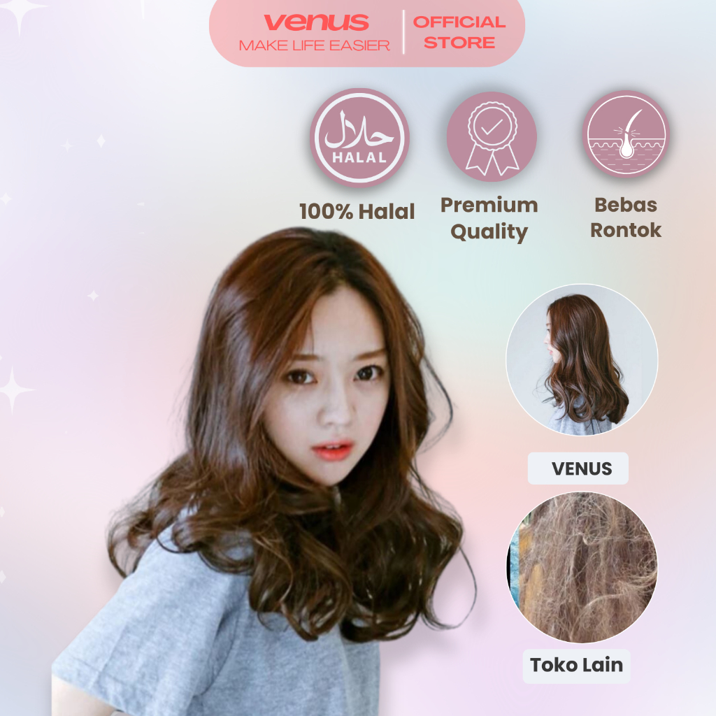 Jual VENUSJKT - Wig DEWASA Rambut Panjang Full Lace Bergelombang / Hair ...