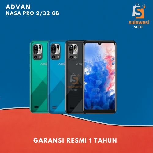 Jual Advan Nasa Pro Ram 2GB/32GB Smartphone Android 11 Garansi Resmi 1 ...