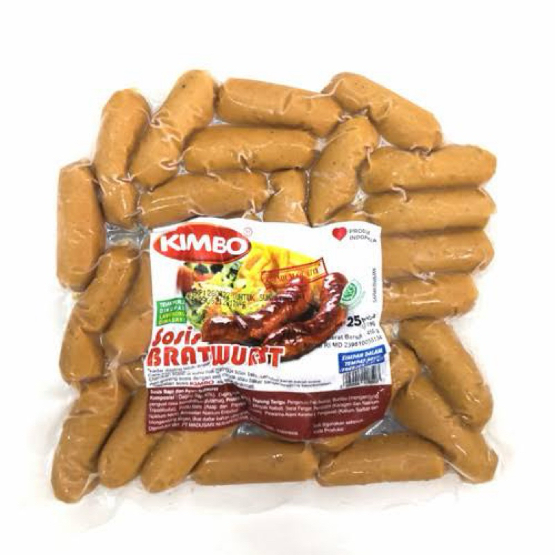 Jual Kimbo Sosis Bratwurst Cocktail 450 Gram (isi 25 Pcs) | Shopee ...