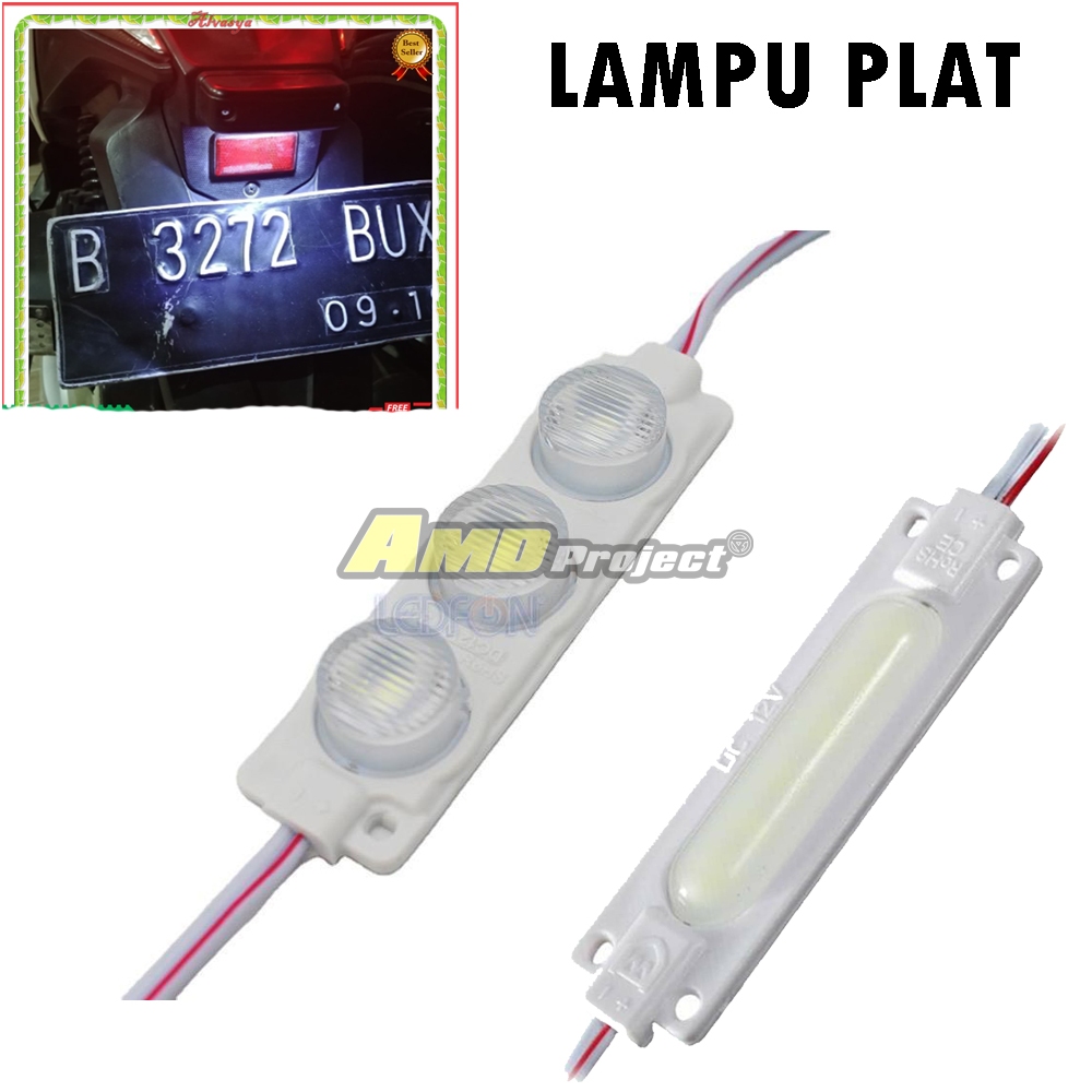 Jual Lampu Plat Nomor KB Super Terang Led Variasi Motor Vario Beat ...