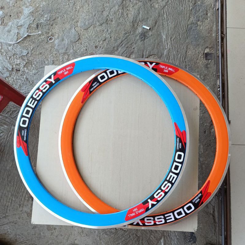 Jual rims lingkar velg sepeda fixie 36 hole bahan alloy aloy harga ...