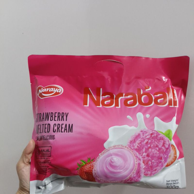Jual Narabal 300 gr strawberry coklat vanila | Shopee Indonesia