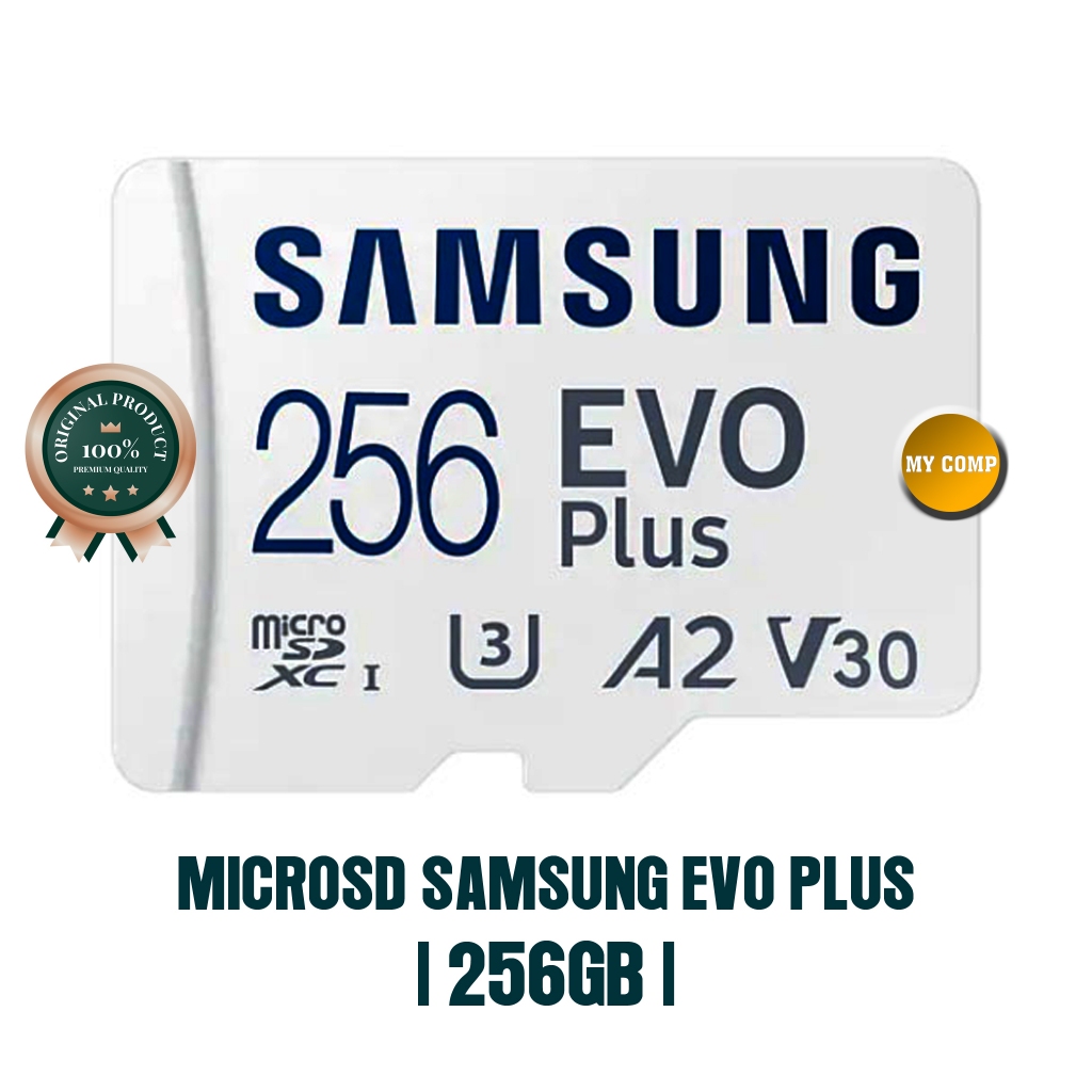 Jual MicroSD MicroSDXC Samsung Evo Plus 64GB 128GB 256GB Memory