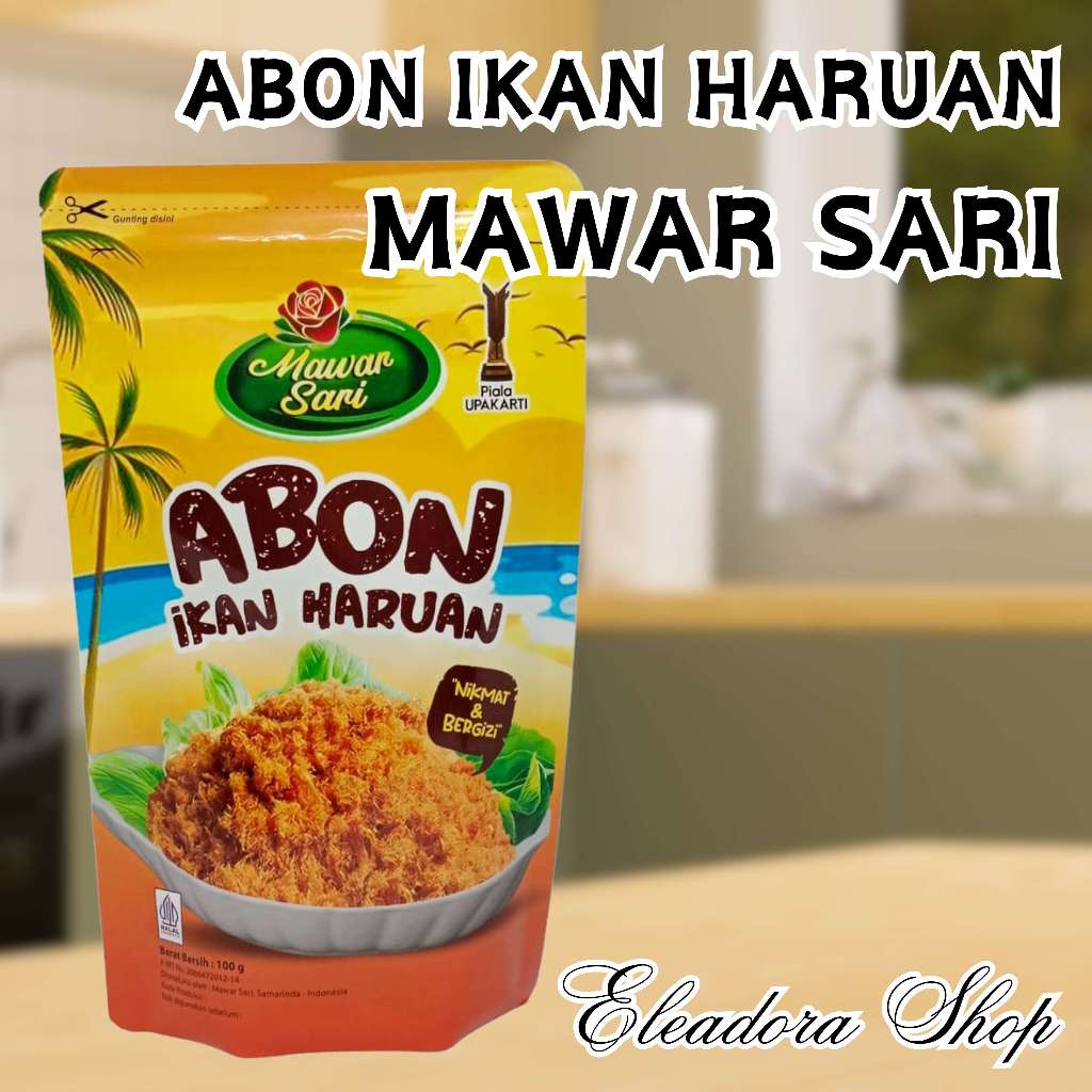 Jual Abon Ikan Haruan Mawar Sari Khas Samarinda - Rabuk Haruan Khas ...