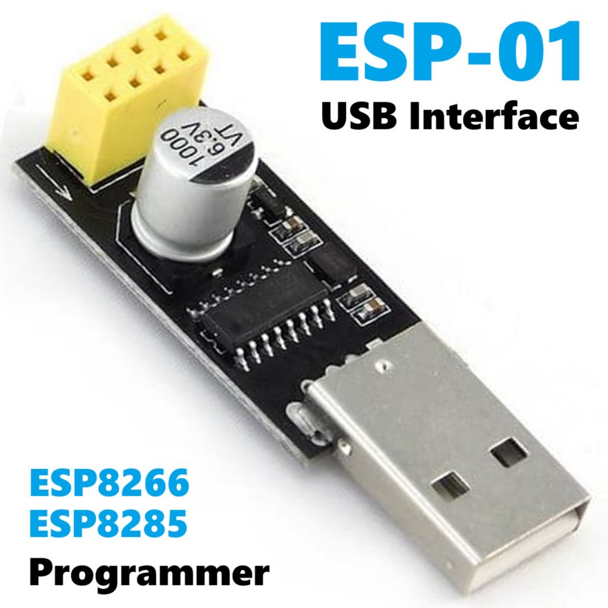 thumbnail image 2 of USB To ESP8266 Serial Module TTL Wifi ESP-01 CH340G Development Board Adapter 2 of 6