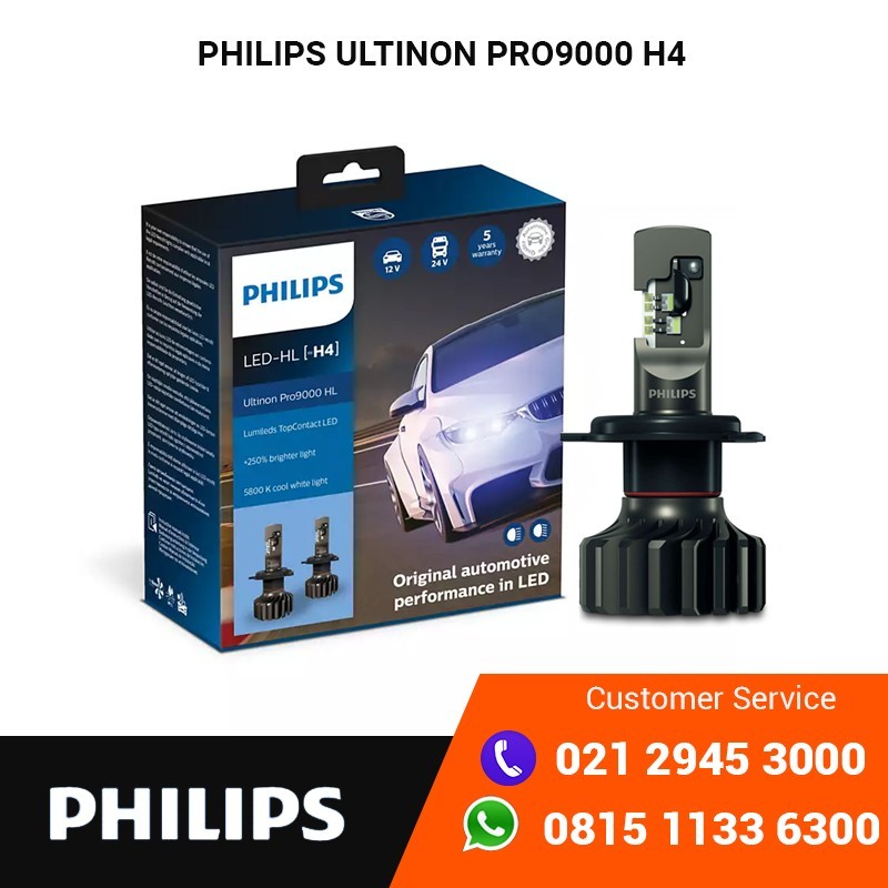 Jual Philips LED Ultinon Pro9000 H4/H11 Shopee Indonesia