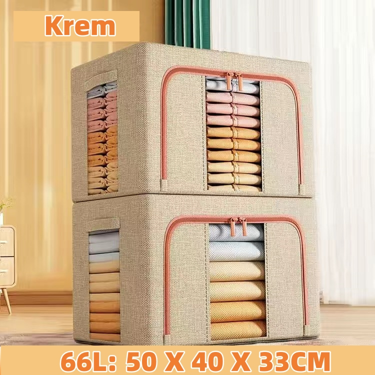 Jual 66l 110l Kotak Penyimpanan Tahan Lembab Storage Box Pakaian