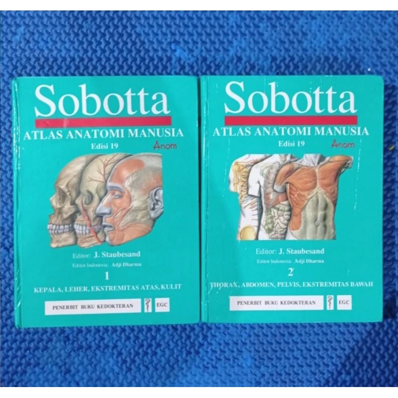 Jual PAKET 2 BUKU 1 DAN 1 SOBOTTA - ATLAS ATONOMI MANUSIA | Shopee ...