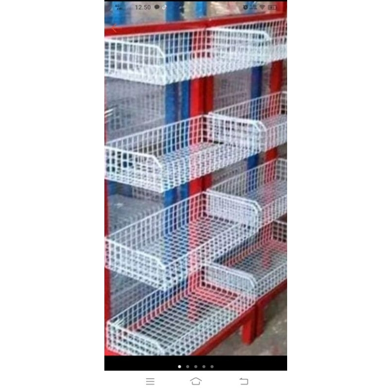Jual rak ciki Snack rak warung 4 susun termurah | Shopee Indonesia