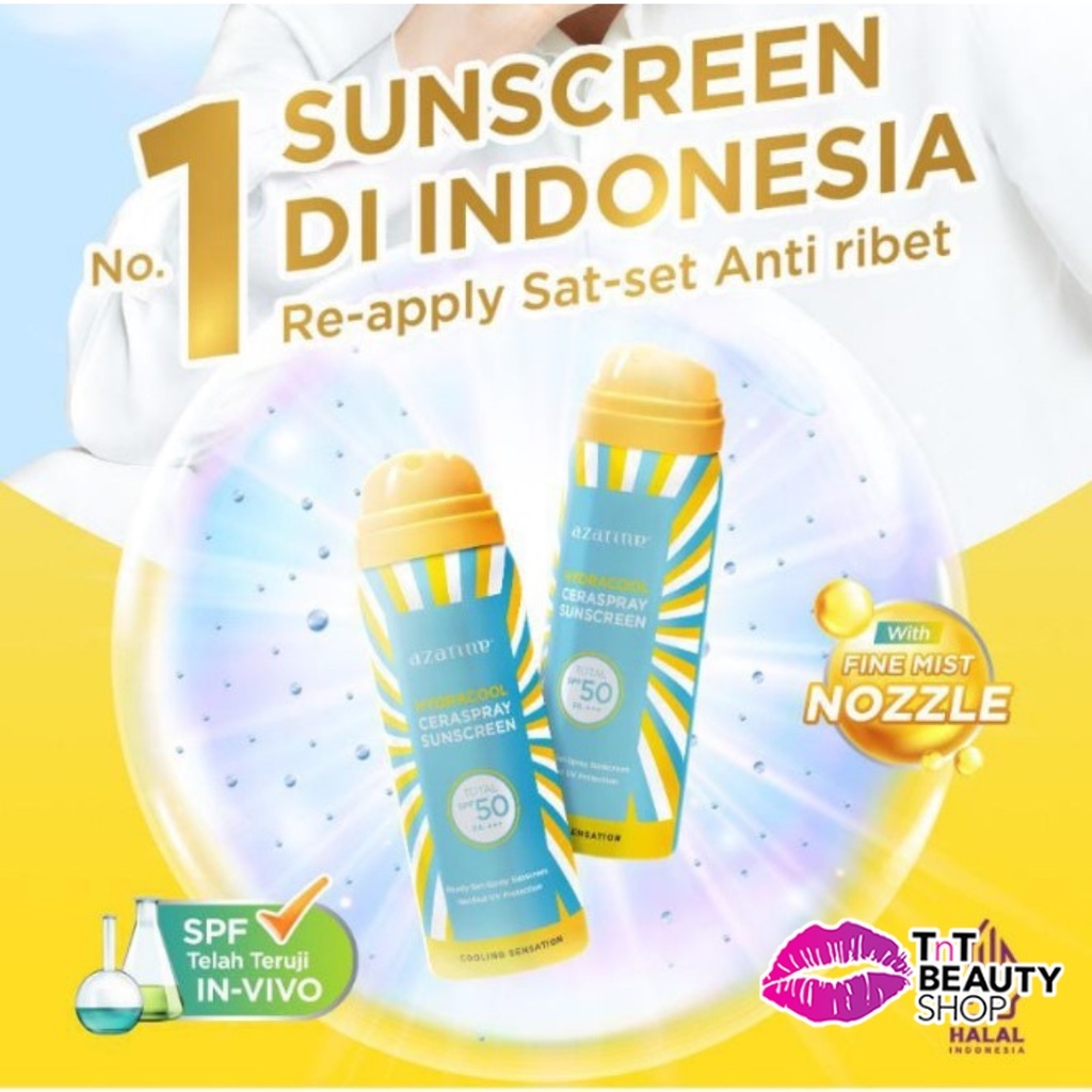 Jual Termurah Azarine Sunscreen Sunscreen Cicamide Barrier Spf Pa Gel Hydra Spf