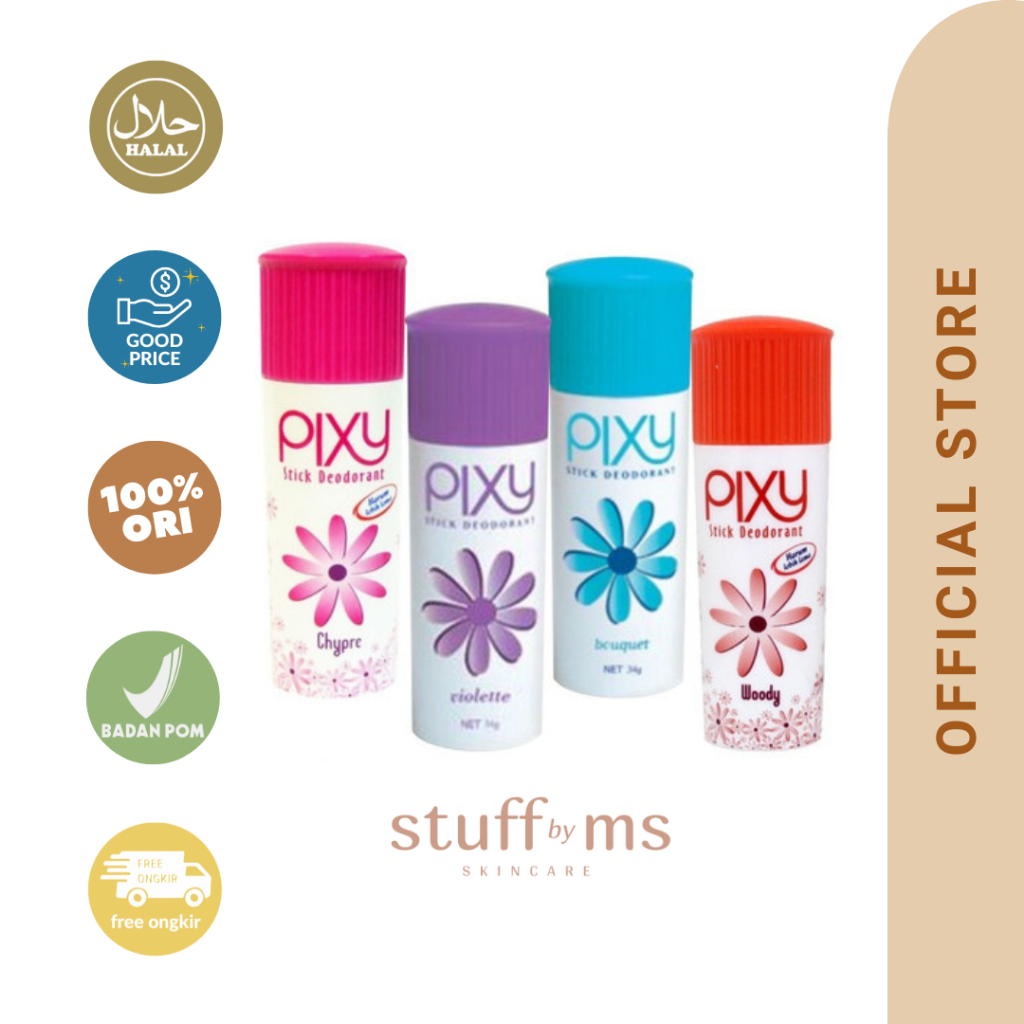 Jual Pixy Stick Deodorant - 34g | Shopee Indonesia