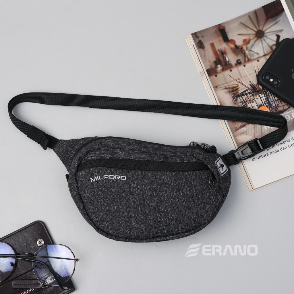 Jual TAS SELEMPANG CONSINA MILFORD WAISTBAG TAS SLING BAG PRIA