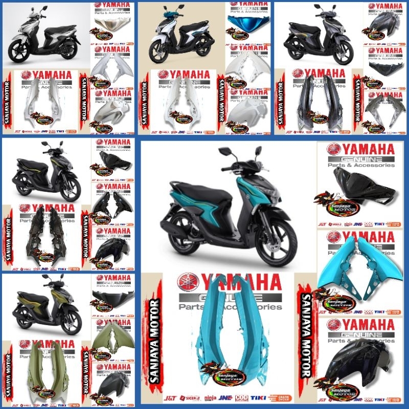 Jual Paket Full Body Halus Yamaha Mio Gear B W Original Yamaha