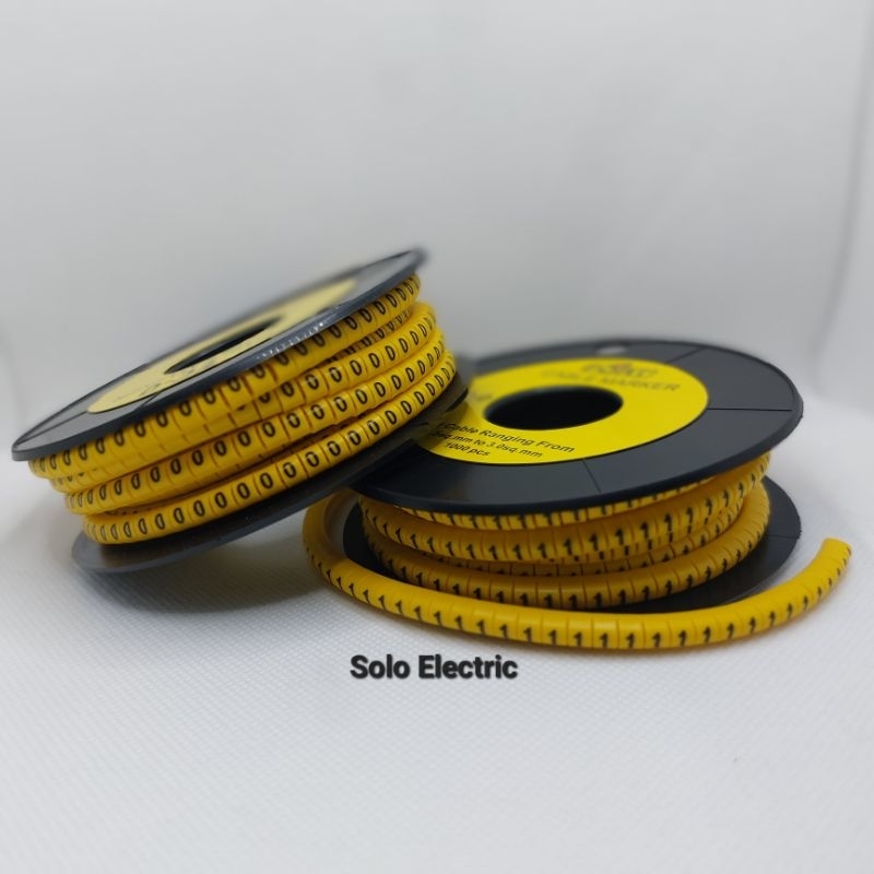 Jual Cable Marker EC 0 / Penanda Kabel EC0 | Shopee Indonesia