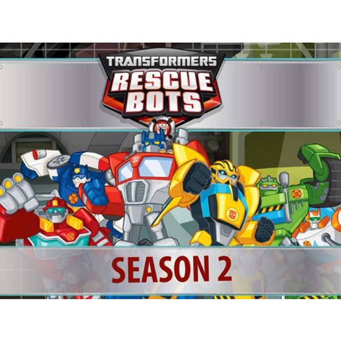 Jual Seri Animasi Transformers Rescue Bots Season 2 (Format DVD Player