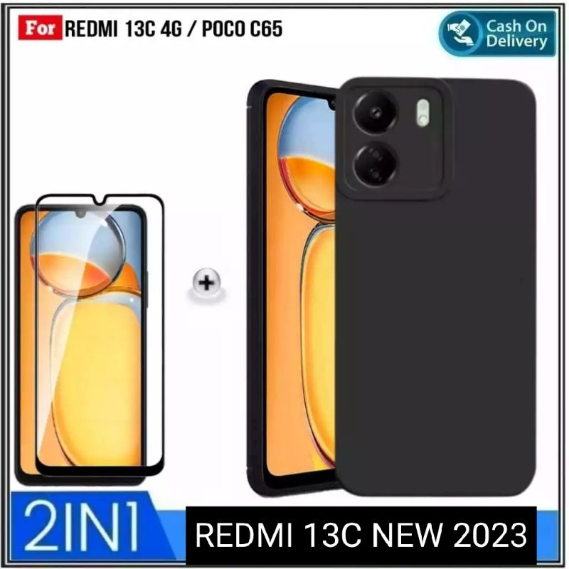 Jual Softcase Xiaomi Redmi C G Case Pro Camera Full Black Dove