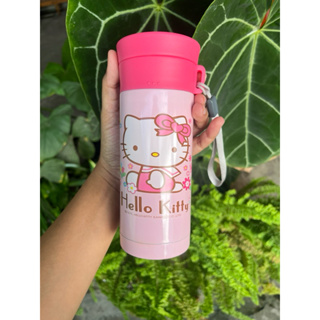 Everyday Delights Sanrio Hello Kitty Tumbler with Cover & Straw 600ml, Pink