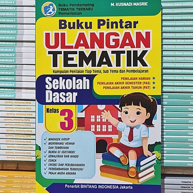 Jual Buku Latihan Soal Pintar Ulangan Tematik SD Kelas 3 | Shopee Indonesia