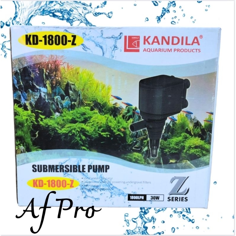 Jual POMPA AQUARIUM AIR MANCUR HIDROPONIK KANDILA KD 1800Z Submersible