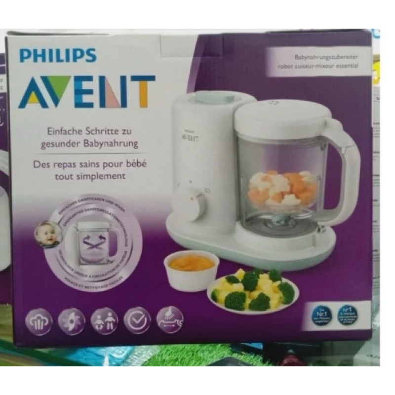 Philips Avent Robot cuiseur-mixeur pour bébé Essential – Golden baby